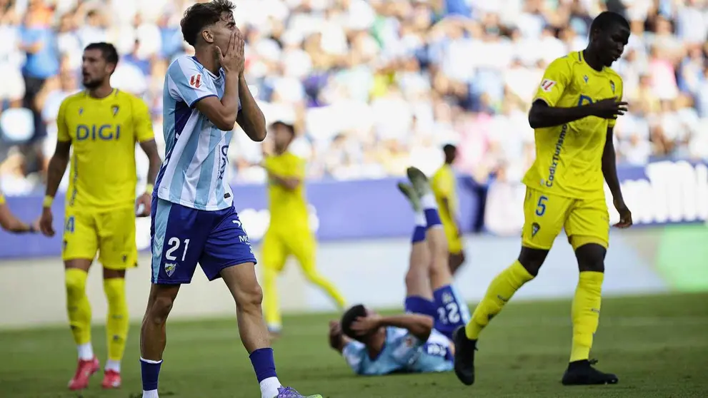 El M&aacute;laga CF ya sabe lo que es perder en La Rosaleda