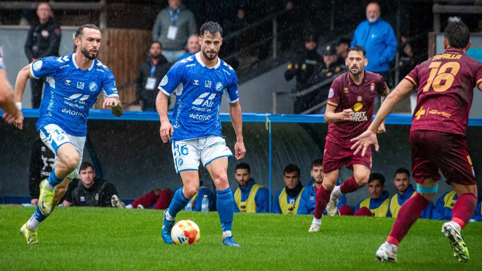 Xerez Deportivo FC partido bajo la lluvia en Chap&iacute;n | Jos&eacute; M. Partida