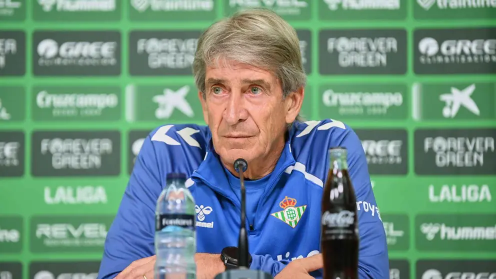 Manuel Pellegrini en la rueda de prensa previa a El Gran Derbi | Salvador L&oacute;pez Medina para El MIRA