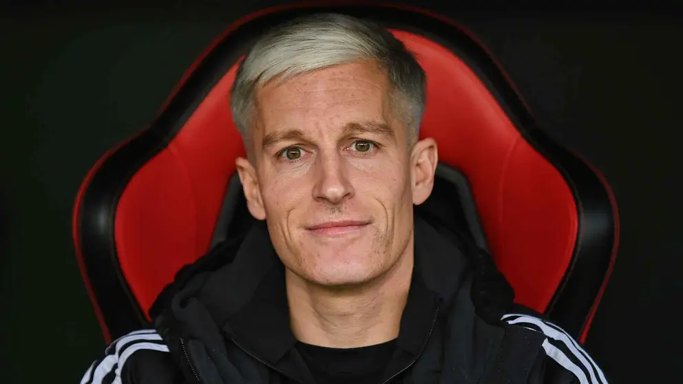 Javi Mart&iacute;nez, entrenador del Sevilla FC durante El Gran Derbi | Salvador L&oacute;pez Medina