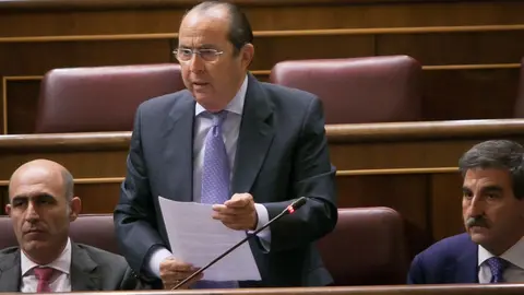 El jerezano Aurelio Romero durante una intervenci&oacute;n en el Congreso de los Diputados