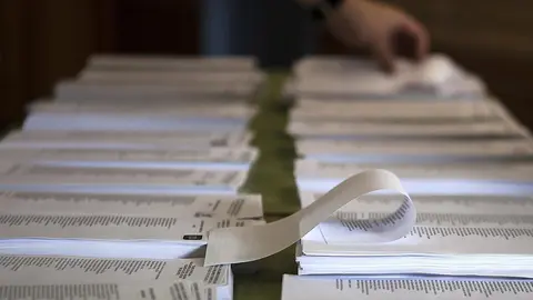 ambient votacions eleccions al parlament europeu. la sagrera. Barcelona.25-05-14.Foto de Celia Atset.Diari ARA.