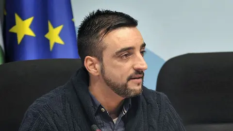 Jose Antonio D&iacute;az, en rueda de prensa