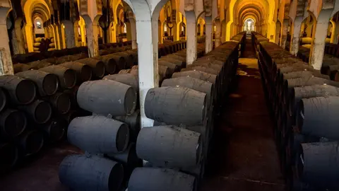 Visitas nocturnas en Bodegas Fundador | Jonocla Fotograf&iacute;a para MIRA Jerez