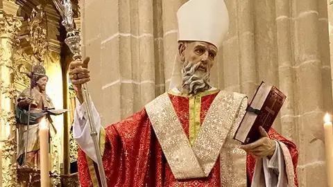 Imagen de San Dionisio n la parroquia del patr&oacute;n de Jerez | Foto de Carlos Galera