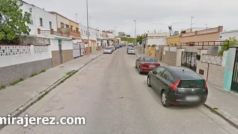 Calle Panes, barriada Federico Mayo, San Telmo Jerez