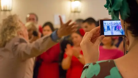 Actuaci&oacute;n en directo en la Feria de Jerez