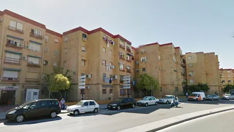 Imagen de la barriada de La Granja en Jerez