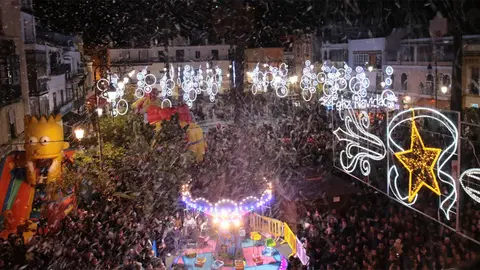 Alumbrado navide&ntilde;o 2017. Foto: @AytoSanlucar