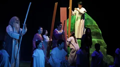 Obra de teatro 'El diluvio de No&eacute;'. Gran Teatro Nacional 