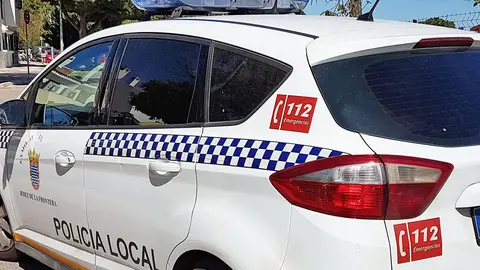 Un coche de la Polic&iacute;a Local de Jerez