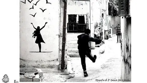 El cartel de la muestra. 