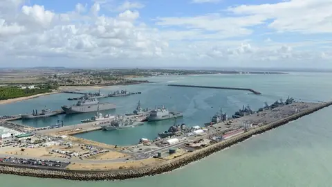Base naval de Rota (C&aacute;diz)