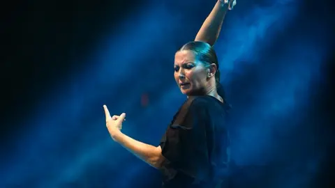 La artista isle&ntilde;a Sara Baras.