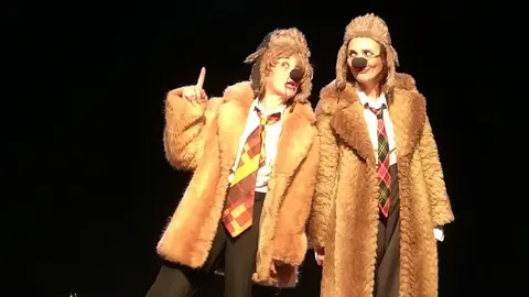 Imagen de una de las escenas de esta representaci&oacute;n teatral