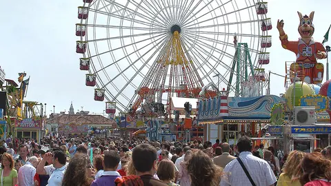 Cacharritos en la Feria de Jerez
