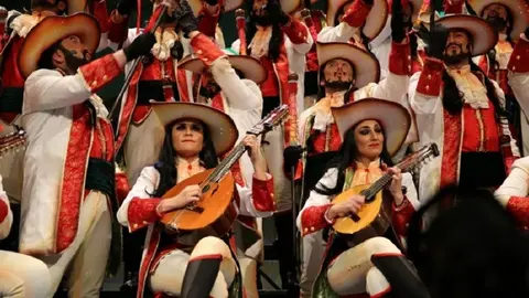 El coro de Nandi Migueles fue en 2018 'El diablo se viste de coro'.