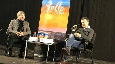 Antonio Rivas (izqda) ser&aacute; el encargado de pregonar los actos.