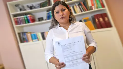 Erika Garc&iacute;a en la redacci&oacute;n de elMIRA.es