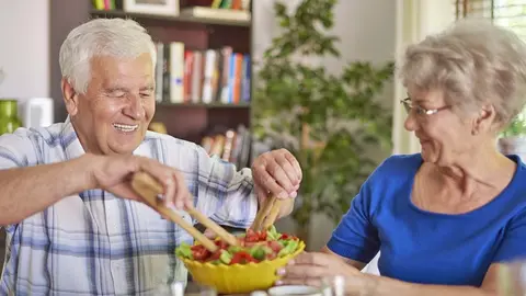 Beautiful day to have a meal together
