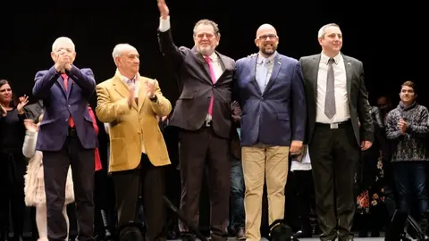 Imagen de archivo del acto de entrega de los Antifaces.