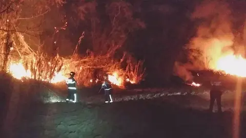 Incendio en Torrecera