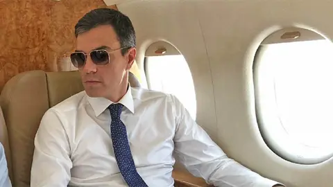 Pedro S&aacute;nchez en el Falcon