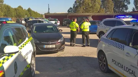 Zona de Las Pachecas donde ha sido detenido el individuo de origen magreb&iacute; que hab&iacute;a huido a la carrera