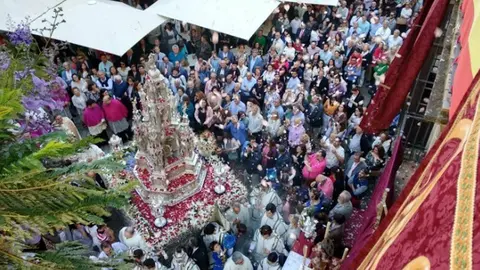 Procesi&oacute;n del Corpus en Jerez