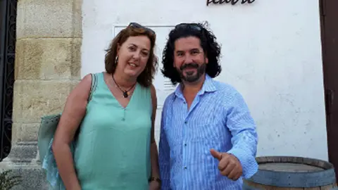 Lola Vallesp&iacute; y Mario Gonz&aacute;lez | Prensa Bienal