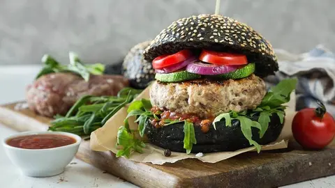 Hamburguesa vegana