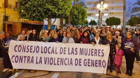 Manifestaci&oacute;n 25N en Jerez