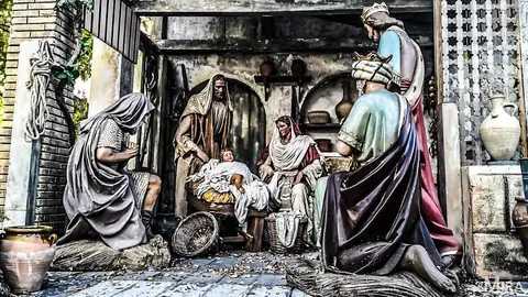 Bel&eacute;n en la calle Larga de Jerez