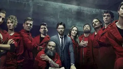Elenco al completo de 'La Casa de Papel'