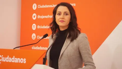 In&eacute;s Arrimadas, l&iacute;der de Ciudadanos