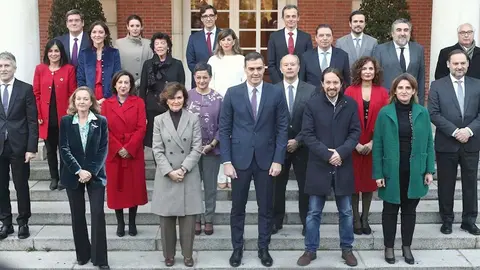 Pedro S&aacute;nchez y el Gobierno al completo