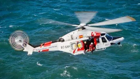 Helic&oacute;ptero de salvamento mar&iacute;timo
