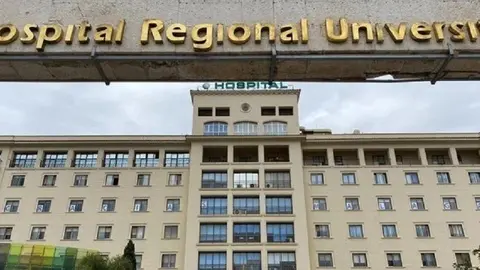 El Hospital Regional de M&aacute;laga