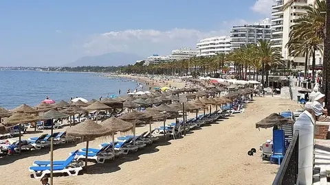 Playa de la Fontanilla de Marbella