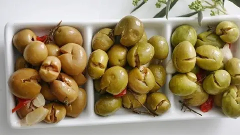 Aceitunas listas para consumir