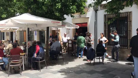 Una terraza en Jerez