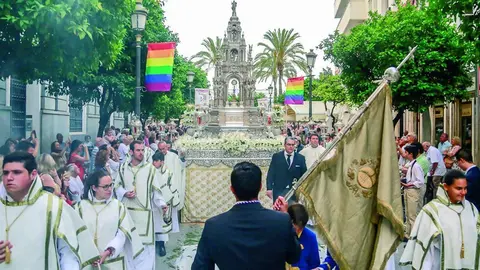 Procesi&oacute;n del Corpus en Jerez