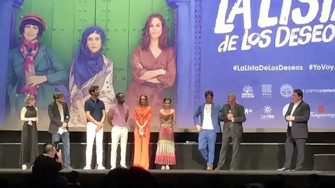 Premiere de 'La lista de los deseos'.