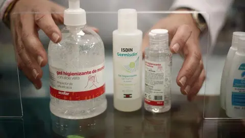 Gel hidroalcoh&oacute;lico