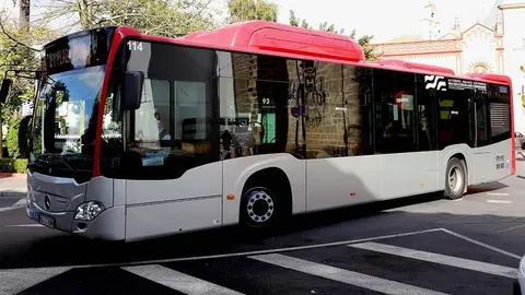 Autob&uacute;s urbano en Jerez