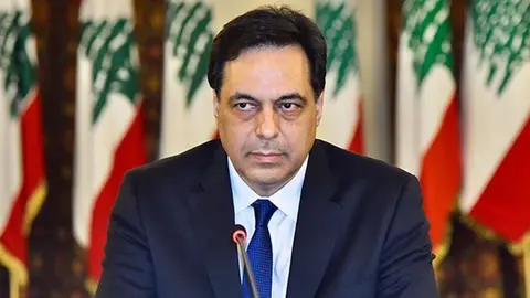 Has&aacute;n Diab, primer ministro de L&iacute;bano