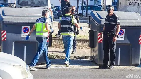 Investigaci&oacute;n policial minutos despu&eacute;s de la agresi&oacute;n | Jes&uacute;s Catal&aacute;n para elMIRA.es