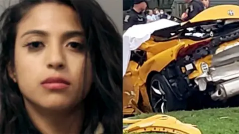 Stephanie Angelica Vasquez , la joven muerta en el accidente de tr&aacute;fico.