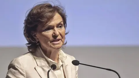 Carmen Calvo, vicepresidenta del Gobierno de Espa&ntilde;a