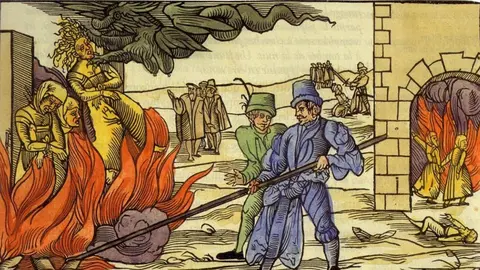 Quema de brujas en Alemania
